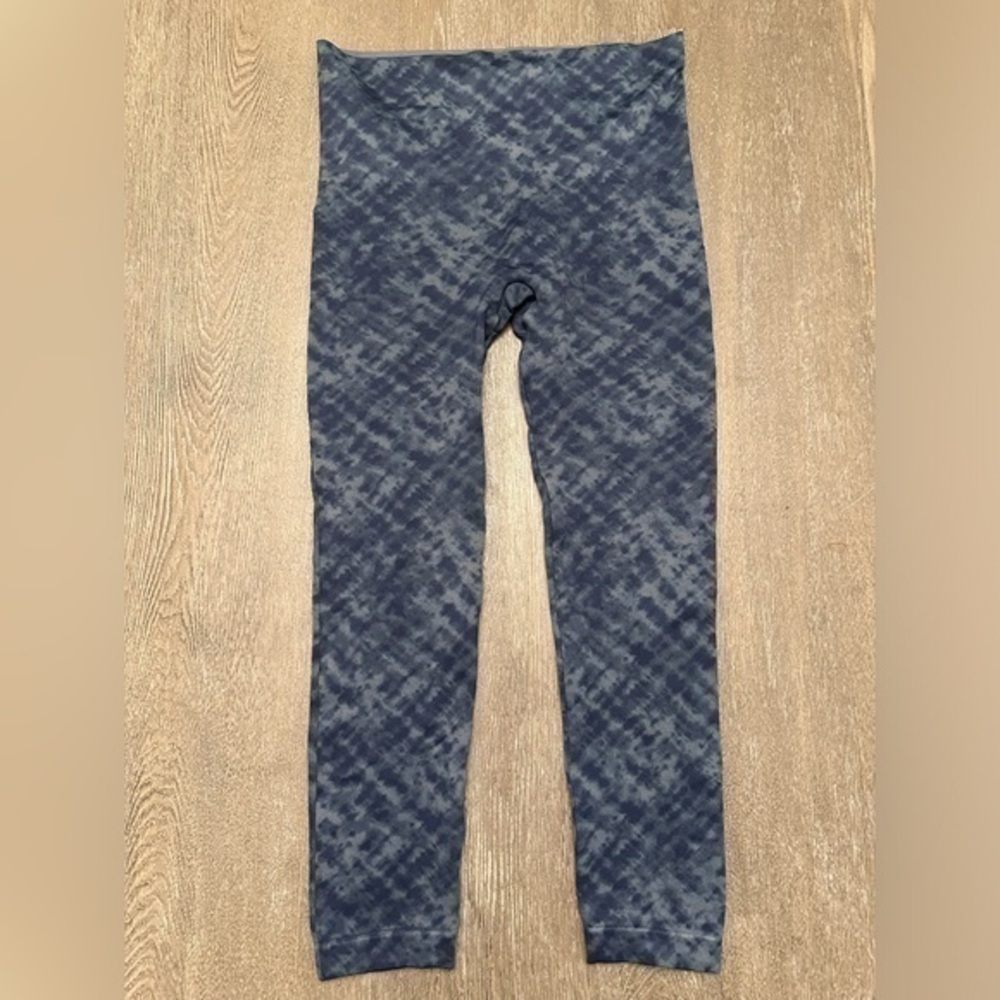 SPANX BLUE AND GREY LEGGINGS - Size Small SKU:95
